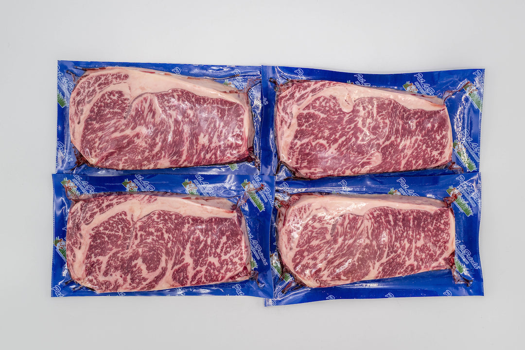 Mishima Reserve Ultra Grade American Wagyu Boneless Ribeye Steak 4-Pack