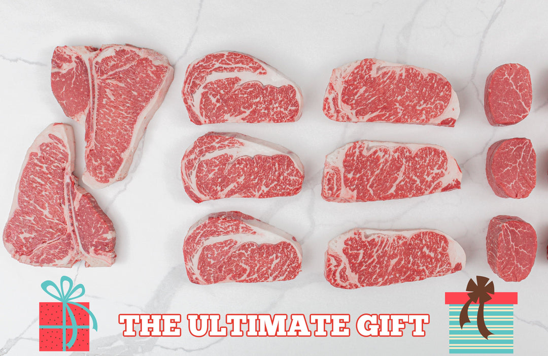 Prime and Dry-Aged Steak is the perfect gift.