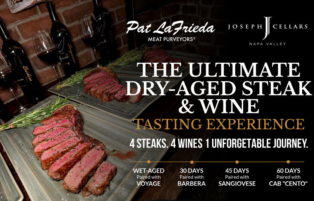 Ultimate Dry-Aged Steak and Wine Tasting Discovery Experience