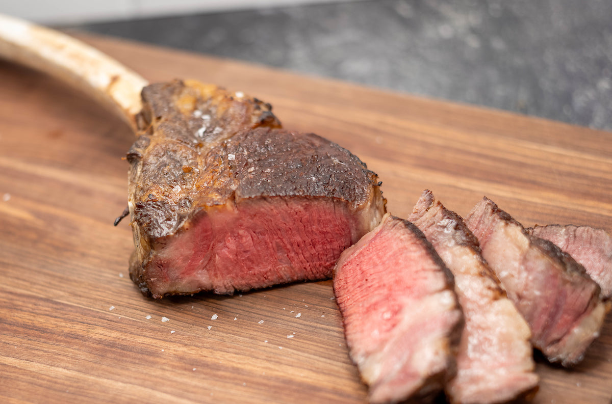 Happy Birthday Engraved Dry-Aged USDA Prime Tomahawk Steak – Pat