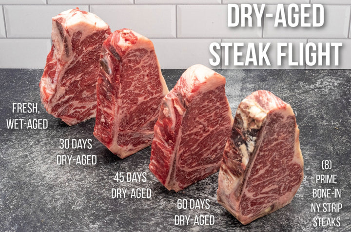 Dry-Aged Steak Tasting Flight