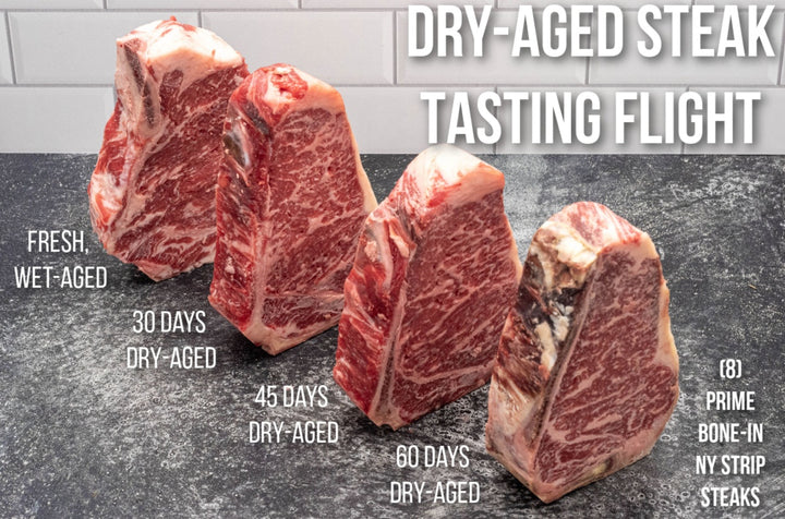Dry-Aged Steak Tasting Flight