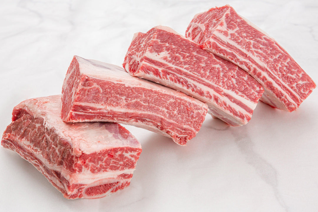 USDA Prime Black Angus Beef Short Rib, 5" Single Bone (16oz) - PAT LAFRIEDA HOME DELIVERY