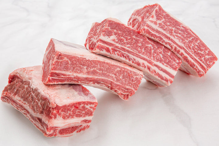 USDA Prime Black Angus Beef Short Rib, 5" Single Bone (16oz) - PAT LAFRIEDA HOME DELIVERY