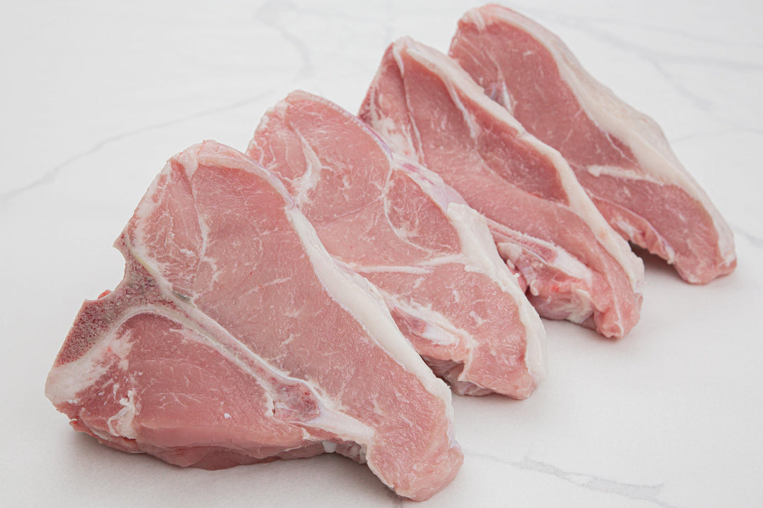 16oz Milk-Fed Veal Loin Porterhouse Chop - PAT LAFRIEDA HOME DELIVERY